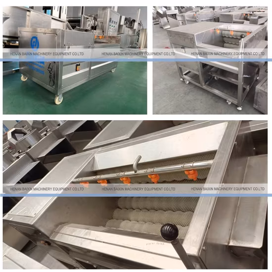 ローラーブラシ式こんにゃく芋洗浄機 皮むき機 野菜洗浄機